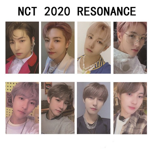 Kpop NCT 2020 RESONANCE Round Corner Photocard Jeno Jisung Self Made Photo Cards - Picture 19 of 28