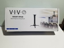 VIVO Universal Extending Black Ceiling Projector Mount Adjustable Height