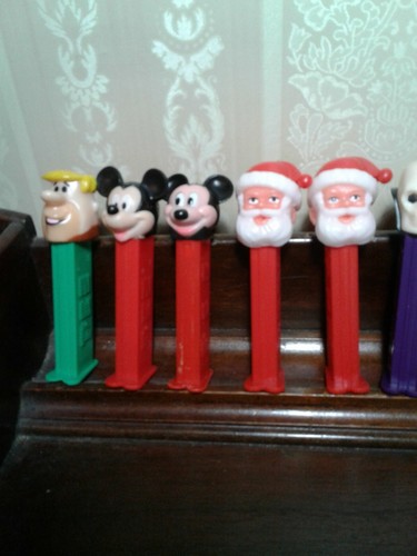 13 Vintage Pez dispensers Holiday lot - Santa, Witch, Skull, Bunny, Lamb, Vader - Picture 2 of 4