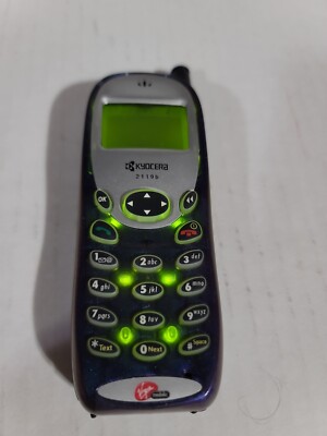 Kyocera 2135 Cell Phone rare purple verizon complete lot | eBay
