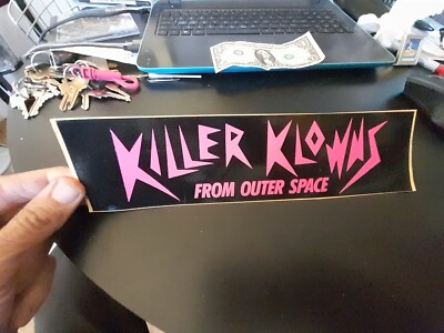 KILLER KLOWNS FROM OUTER SPACE STICKER 80S DICKIES ORIGINAL