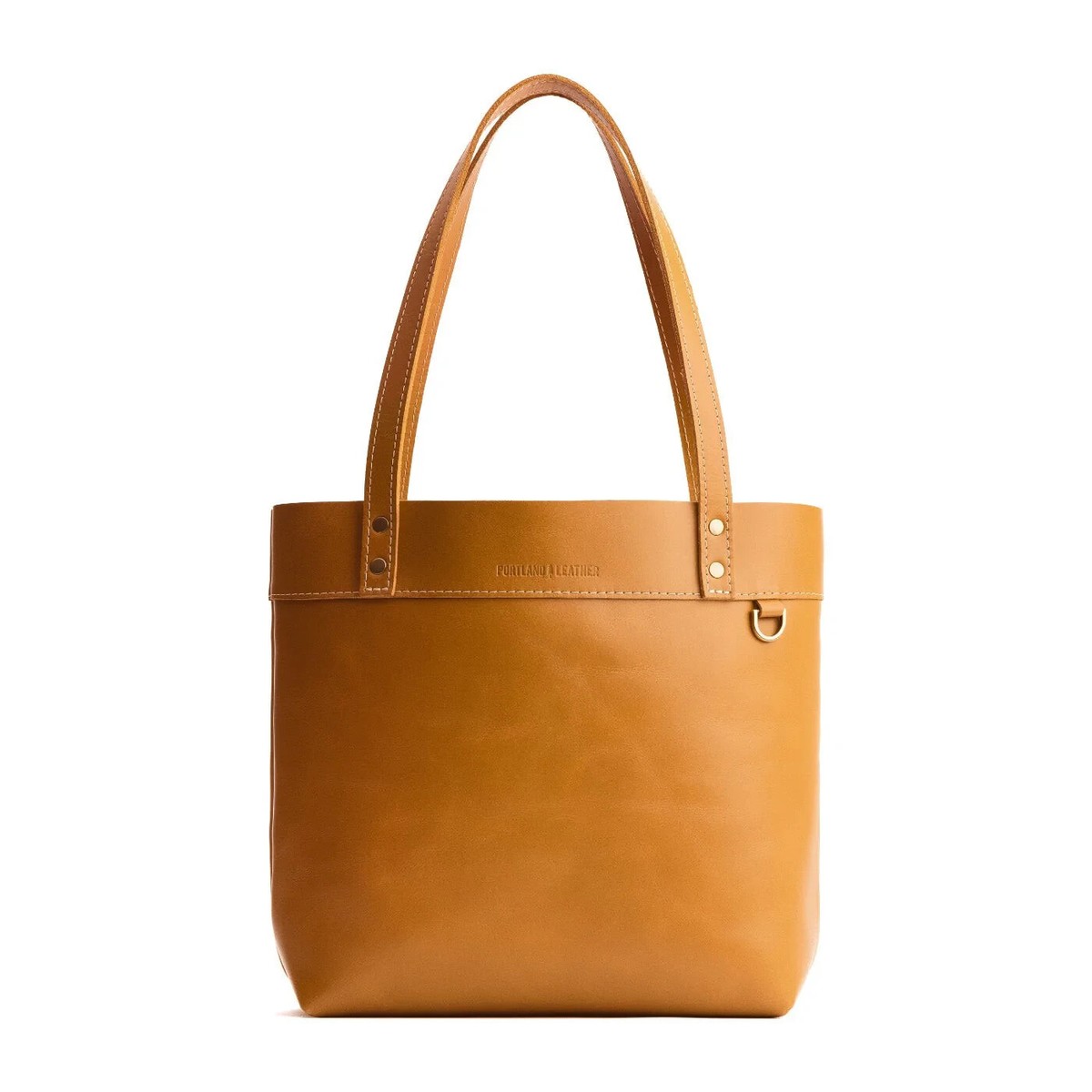 Portalnd Leather Tote Backpack - Pebbel Leather, Classic Portland Leather Backpack Tote | TikTok main image 3
