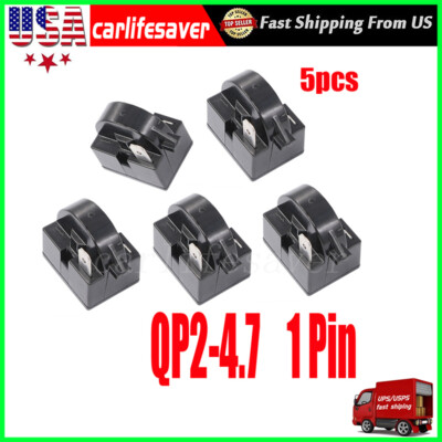 5x QP2-4R7 1Pin Start Relay for Vissani Danby Vinotemp EdgeStar Summit Whirlpool