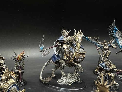 Warhammer AoS Stormcast ejército profesional pintado martillos de Sigmar listos para enviar - Imagen 4 de 7