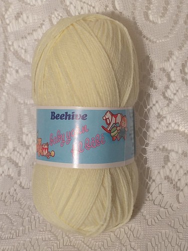 Abrigos Vintage Patones Colmena Bebé 100% Hilo Acrílico Color Amarillo tblbf1 - Imagen 1 de 12