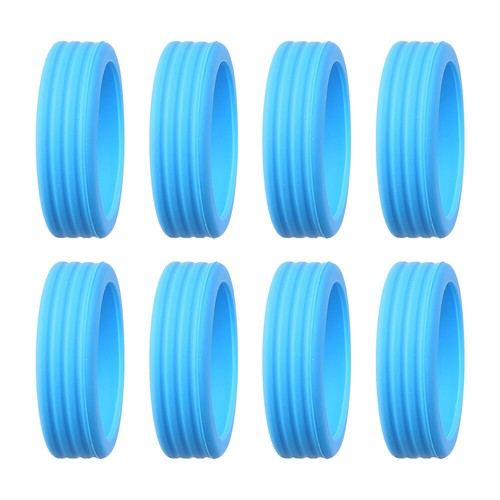 8x Luggage Wheel Covers Suitcase Wheel Protector Silicone Luggage Wheel Covers - Picture 14 of 34
