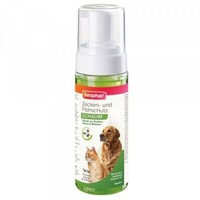 Beaphar Hunde Zecken- + Flohschutz Schaum Hund Katze 150Ml Ab 12 Wochen Geeignet