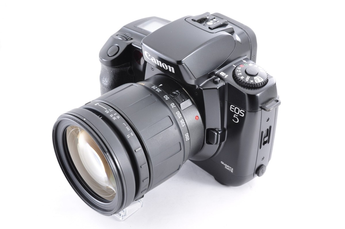N.M] Canon EOS 5 EOS5 QD AF SLR 35mm Film Camera TAMRON AF