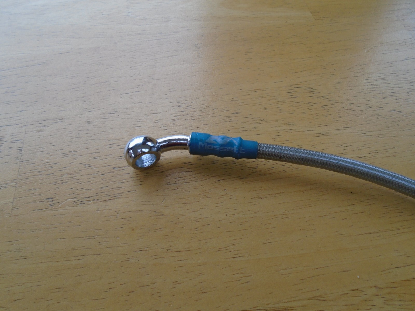 c.45cm Motorcycle Braided Brake Line Stainless Steel Universal Fit, new