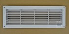 Lüftungsgitter 370x130 mm Weiß 170cm2 Camper Wohnmobil Moskitonetz