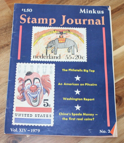 Two Minkus Stamp Journals 1979 Vol XIV No 4 & No 2 - Picture 5 of 7