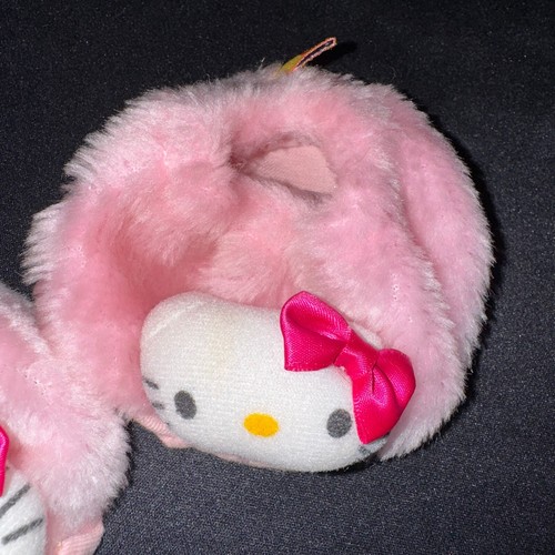 Zapatillas Build a Bear Workshop BABW Hello Kitty Light PInk Fuzzy - Imagen 3 de 8