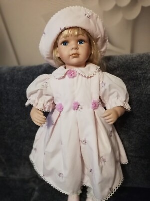 Alte Porzellankopfpuppe 60 Cm Leonardo Collection 80er