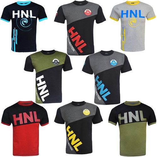 Mens T-Shirt Designer Top Casual Wear 