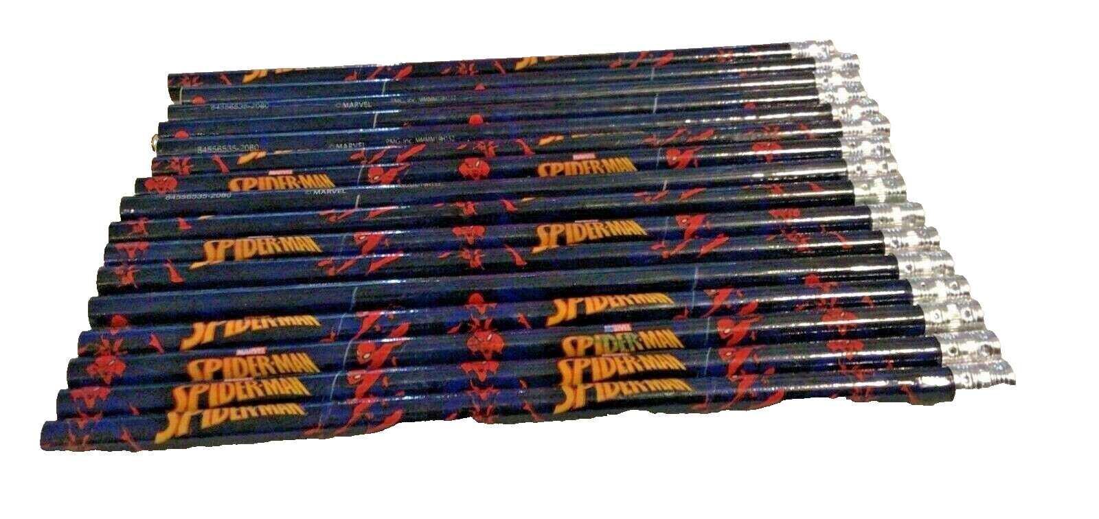 Brightly Colored Lot of 16 count Spider-Man #2 Pencils BRAND NEW -