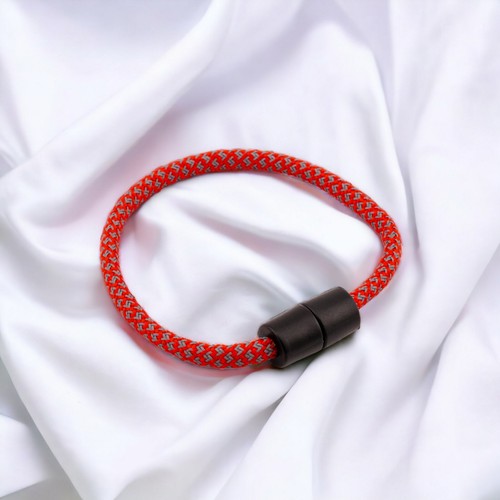 Handcrafted Reflective Cord Custom Size Unisex Wrist Bracelet Men Women Sydney - Foto 31 di 41