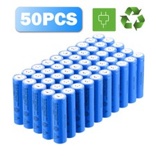 50PCS 3.7V Lithium ion battery 3000mAh Batteries Multipurpose for Flashlight