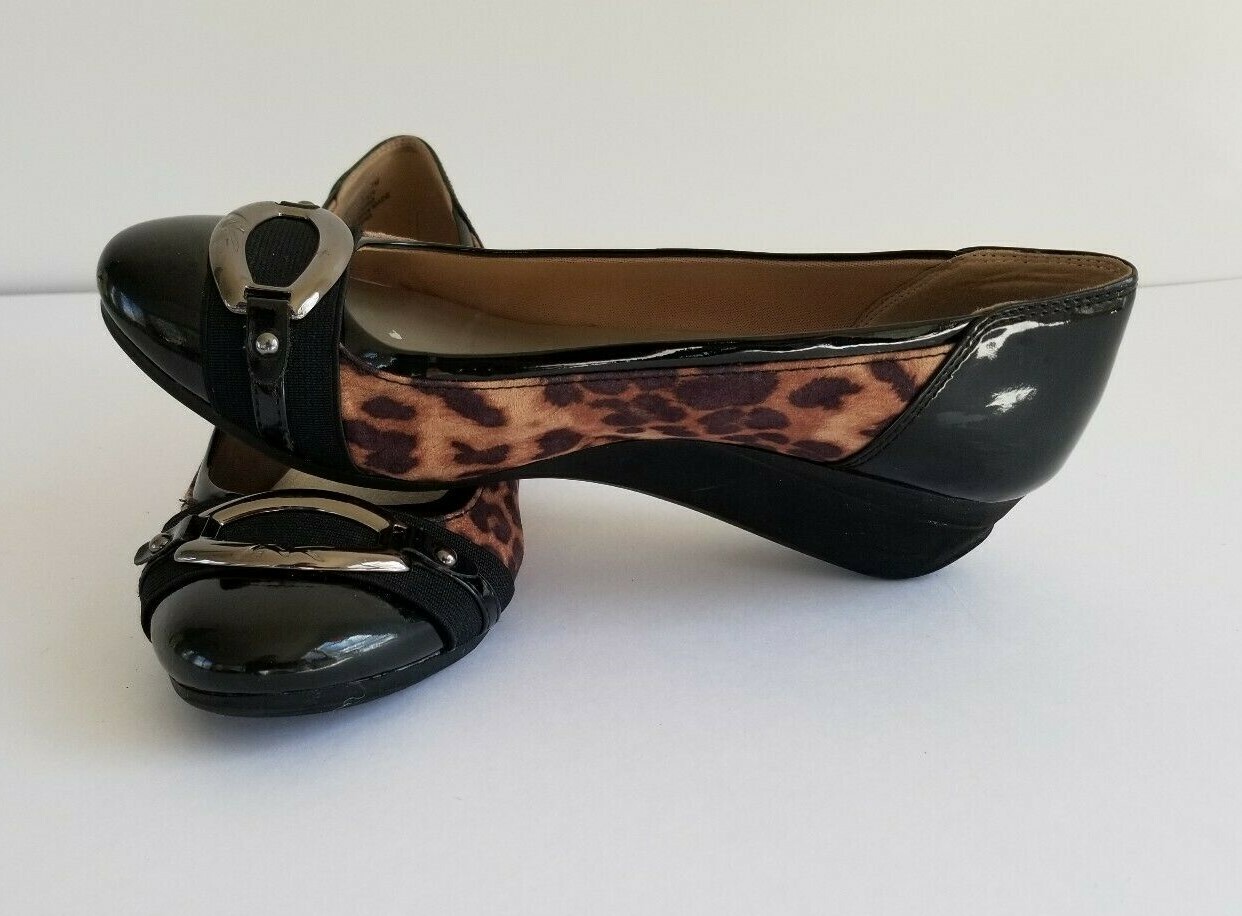 ak sport leopard slip on sneakers