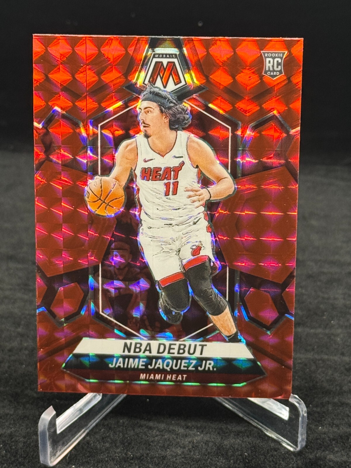 2023-24 Panini Jaime Jaquez Jr. #267 Red Mosaic