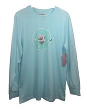Pusheen Winter Box 2021 Christmas Wreath L/S Sz Medium Pullover Top Fan Club NWT