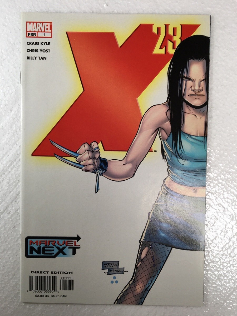 X-23 1, 1st appearance chronologically & origin of X-23 (Laura