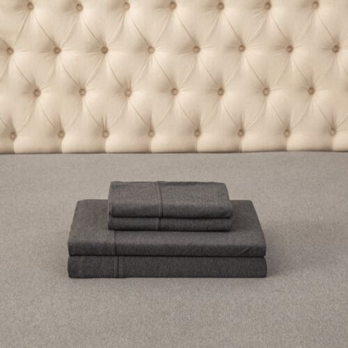 Ultra Soft Jersey T-Shirt Cotton Deep Pocket Sheets Set 4pc Bedding Q/K/F/T/CK - Picture 115 of 182
