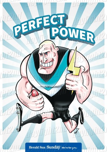 Framed 2021 PORT ADELAIDE POWER AFL Poster - 62cm x 44.5cm x 3cm - Foto 2 di 3