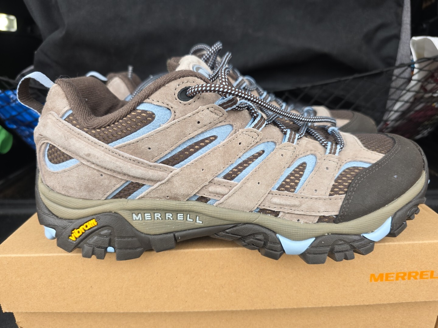 Scarpe Merrell Moab 2 Ventilatore Escursionismo Trail Donna Taglia USA 11 Nuove Con Scatola