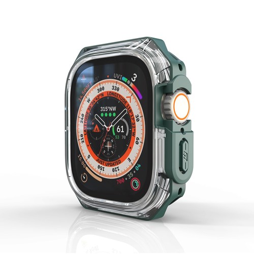 Funda protectora resistente TPU ultra bicolor para Apple Watch Series 10 9 8 7 6 5 4 SE - Imagen 24 de 25