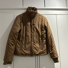 Joules Warm And Comfortable Cute Winter Brown Padded Short Jacket - Uk Size 12