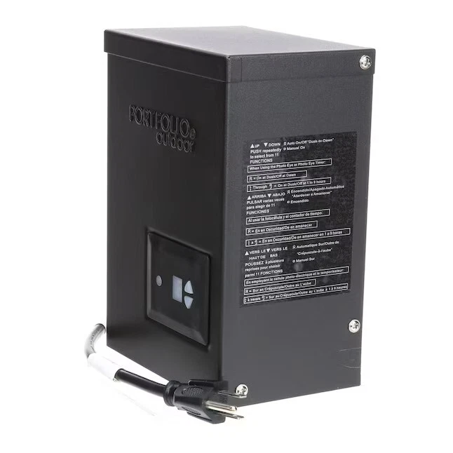 Portfolio 200 Watt Landscape Lighting Transformer Manual Shelly Lighting