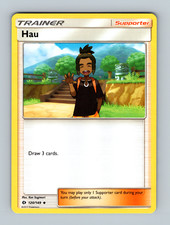 pokemon hau card Pokemon SM Celestial Storm Card: Hau - 132/168 - Reverse Holo Trainer