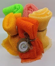 Exfoliating African bath net sponge sapo loofah stretches to 70FREE SHIPPING)