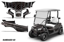 Golf Cart Graphics Decals Stickers For Club Car Onward 2 Passenger Subdued V2