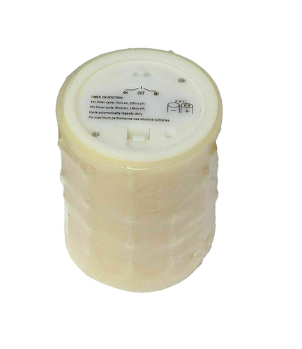 Melrose 38602 Home Decor LED Wax Dripping Pillar Flameless Candle 3 by 8-inch - Picture 3 of 3