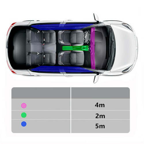 5M DIY Gloss Gold Car Interior Moulding Trim Strip Decor Door Edge Gap Line LB - Bild 5 von 6