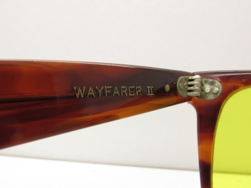 VINTAGE B&L RAY-BAN WAYFARER II HORN-RIMMED EYEGLASSES FRAMES 54-18-150 97940 - Picture 7 of 11