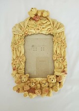 Vintage Picture Frame 3D Baby Decor Bear Design Resin United Design Company