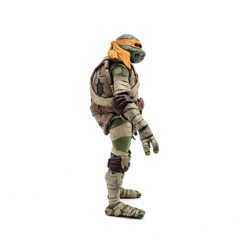NECA Michelangelo AS THE MUMMY 18cm Action Figure Universal Monsters TMNT Model - Picture 12 of 14