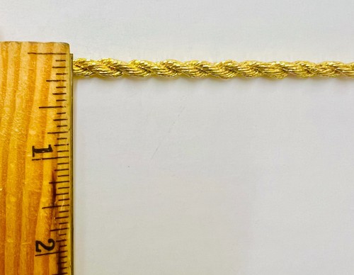 1/4" Metall Twist Kordel Seil Trimmen - 9 Yards! - Bild 4 von 4