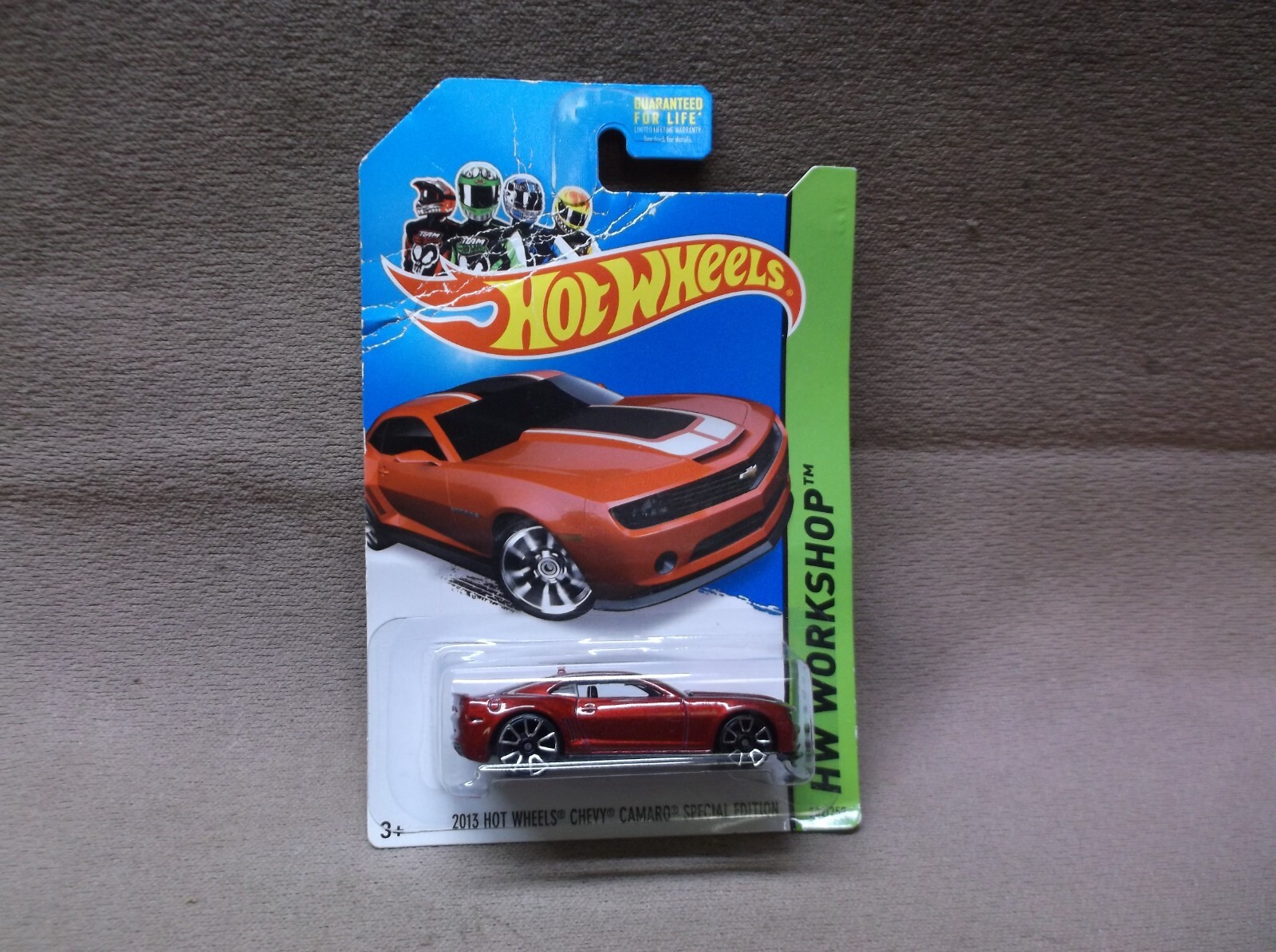 HOT WHEELS 2014 #202 RED CHEVROLET 2013 HOT WHEELS CHEVY CAMARO SPECIAL EDITION