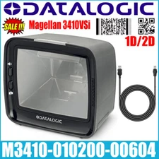 Datalogic Magellan 3410VSi 2D USB Barcode Scanner Reader Kit M3410-010200-00604