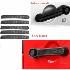 Grab Handle Inserts Cover 5Pcs for Jeep Wrangler JK 4 Door Rubicon Sahara Sports