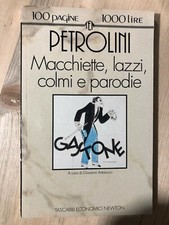 Libro 100 pagine 1000 lire: Petrolini - Macchiette, lazzi, colmi e parodie