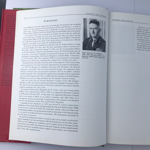 Scarlet & Tartan by Martin J Buckley (Hardcover 1986) NSW Scottish Rifles - Picture 10 of 12