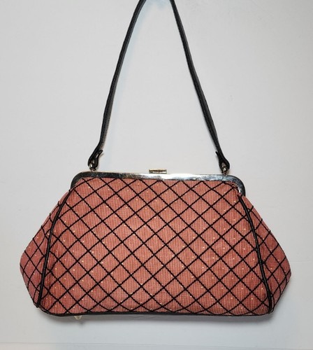 ISABELLE FIORE TOP LOCK MOON GARDEN GEISHA ORIENTAL BEADED SEQUINED HANDBAG $375 - Picture 9 of 17