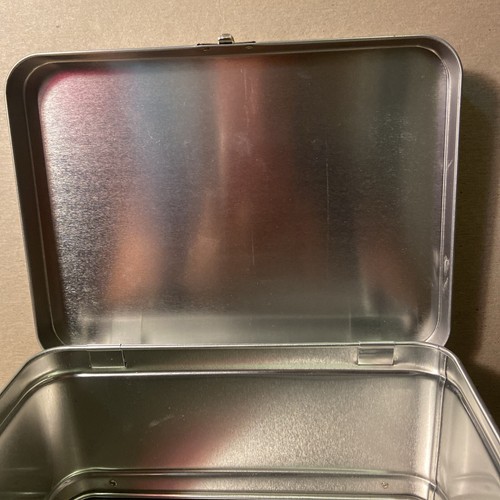 RARE Iconic Dr. Pepper Fansville Metal Lunchbox 4x6x8” From the Ads. Unused - Picture 5 of 7