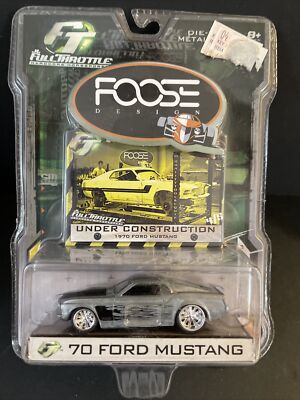 Full Throttle 70 1970 Ford Mustang Foose Design Under Construction Detailed Car 