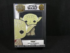 New Sealed Star Wars Disney Funko Pop Enamel Pin with Stand Yoda #23 Jedi