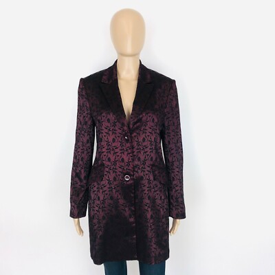Your 6th Sense Lang Designer Blazer Jacke Größe Eu 38 US 8 UK 10